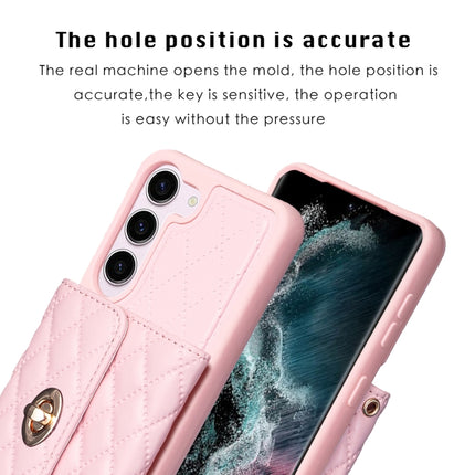 Horizontal Wallet Rhombic Leather Phone Case, For Samsung Galaxy S23 5G, For Samsung Galaxy S22+ 5G, For Samsung Galaxy S21 5G, For Samsung Galaxy S21+ 5G