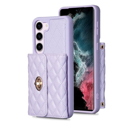 Horizontal Wallet Rhombic Leather Phone Case, For Samsung Galaxy S23 5G, For Samsung Galaxy S22+ 5G, For Samsung Galaxy S21 5G, For Samsung Galaxy S21+ 5G