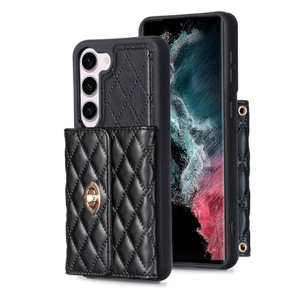 Horizontal Wallet Rhombic Leather Phone Case, For Samsung Galaxy S23 5G, For Samsung Galaxy S22+ 5G, For Samsung Galaxy S21 5G, For Samsung Galaxy S21+ 5G