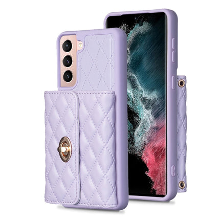 Horizontal Wallet Rhombic Leather Phone Case, For Samsung Galaxy S23 5G, For Samsung Galaxy S22+ 5G, For Samsung Galaxy S21 5G, For Samsung Galaxy S21+ 5G