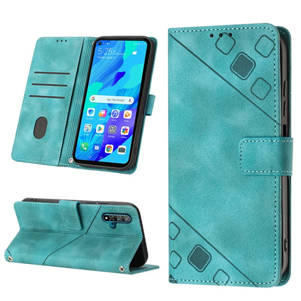 Skin-feel Embossed Leather Phone Case, For Huawei nova 5T / Honor 20, For Huawei nova 10, For Huawei nova 10 Pro, For Huawei P20 lite 2019 / nova 5i