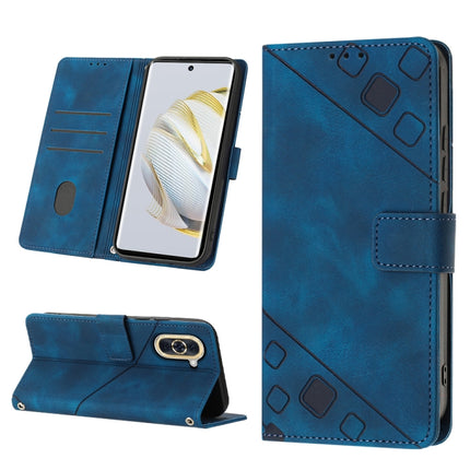 Skin-feel Embossed Leather Phone Case, For Huawei nova 5T / Honor 20, For Huawei nova 10, For Huawei nova 10 Pro, For Huawei P20 lite 2019 / nova 5i