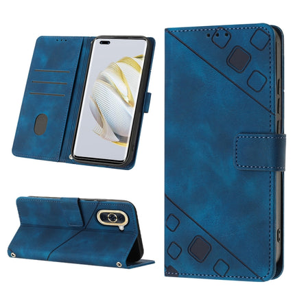 Skin-feel Embossed Leather Phone Case, For Huawei nova 5T / Honor 20, For Huawei nova 10, For Huawei nova 10 Pro, For Huawei P20 lite 2019 / nova 5i