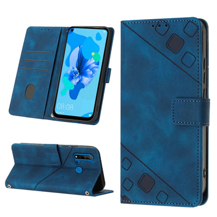 Skin-feel Embossed Leather Phone Case, For Huawei nova 5T / Honor 20, For Huawei nova 10, For Huawei nova 10 Pro, For Huawei P20 lite 2019 / nova 5i
