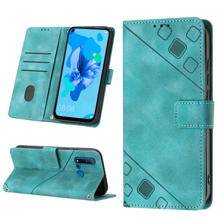 Skin-feel Embossed Leather Phone Case, For Huawei nova 5T / Honor 20, For Huawei nova 10, For Huawei nova 10 Pro, For Huawei P20 lite 2019 / nova 5i