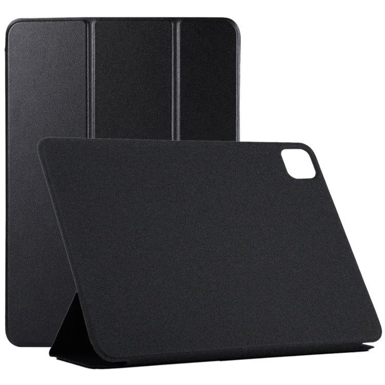 Horizontale Klapphülle aus ultradünnem, doppelseitigem Clip ohne magnetische PU-Leder mit dreifach klappbarer Halterung und Schlaf-/Weckfunktion, für iPad Pro 11 Zoll (2020) / Pro 11 2018 / Air 2020 10.9
