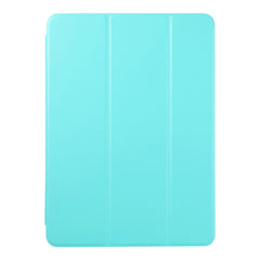 Horizontal Flip Ultra-thin Double-sided Clip Without Magnetic PU Leather Case With Three-folding Holder & Sleep / Wake-up Function, For iPad Pro 11 inch (2020) / Pro 11 2018 / Air 2020 10.9