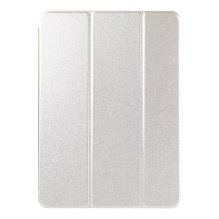 Horizontale Klapphülle aus ultradünnem, doppelseitigem Clip ohne magnetische PU-Leder mit dreifach klappbarer Halterung und Schlaf-/Weckfunktion, für iPad Pro 11 Zoll (2020) / Pro 11 2018 / Air 2020 10.9