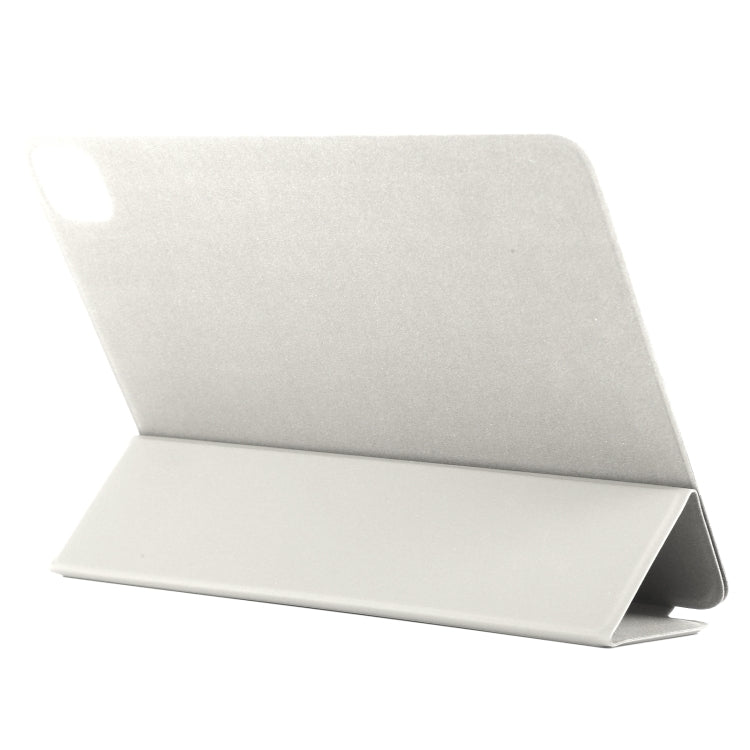 Horizontale Klapphülle aus ultradünnem, doppelseitigem Clip ohne magnetische PU-Leder mit dreifach klappbarer Halterung und Schlaf-/Weckfunktion, für iPad Pro 11 Zoll (2020) / Pro 11 2018 / Air 2020 10.9