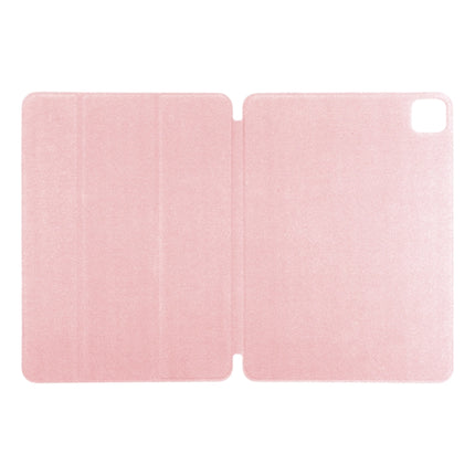 Horizontal Flip Ultra-thin Double-sided Clip Without Magnetic PU Leather Case With Three-folding Holder & Sleep / Wake-up Function, For iPad Pro 11 inch (2020) / Pro 11 2018 / Air 2020 10.9