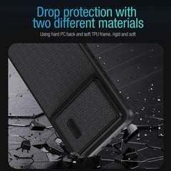 NILLKIN 3D Textured Nylon Fiber TPU + PC Phone Case, For Xiaomi 13 Pro