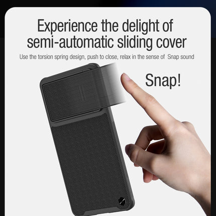 NILLKIN 3D Textured Nylon Fiber TPU + PC Phone Case, For Xiaomi 13 Pro