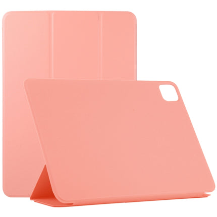 Funda de cuero con tapa magnética de doble cara sin hebilla para tableta con soporte y función de suspensión/activación, para iPad Air 13 2024 / Pro 12.9 2020