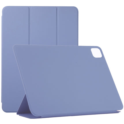 Funda de cuero con tapa magnética de doble cara sin hebilla para tableta con soporte y función de suspensión/activación, para iPad Air 13 2024 / Pro 12.9 2020
