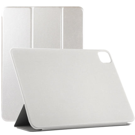Funda de cuero con tapa magnética de doble cara sin hebilla para tableta con soporte y función de suspensión/activación, para iPad Air 13 2024 / Pro 12.9 2020