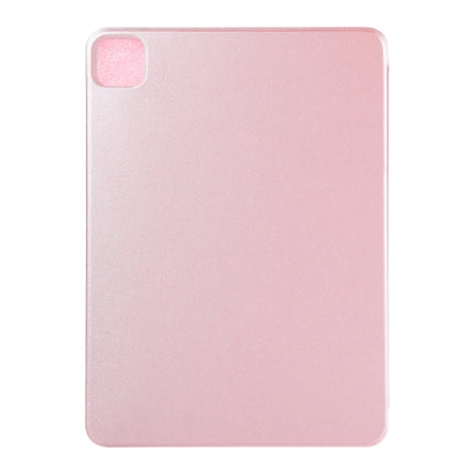Funda de cuero con tapa magnética de doble cara sin hebilla para tableta con soporte y función de suspensión/activación, para iPad Air 13 2024 / Pro 12.9 2020