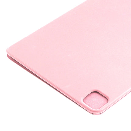 Funda de cuero con tapa magnética de doble cara sin hebilla para tableta con soporte y función de suspensión/activación, para iPad Air 13 2024 / Pro 12.9 2020