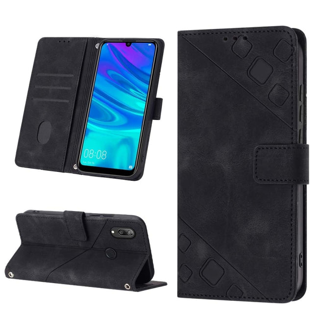 Skin-feel Embossed Leather Phone Case, For Honor 10 Lite / Huawei P smart 2019, For Honor 10X Lite, For Honor 70, For Honor Magic4 Lite/X30/X9 4G/5G/X40 GT
