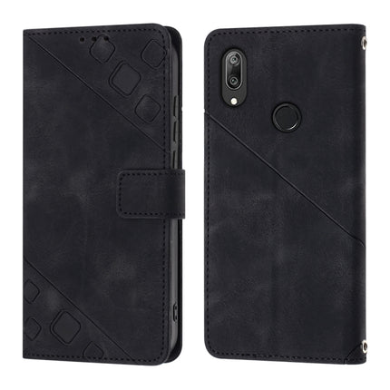 Skin-feel Embossed Leather Phone Case, For Honor 10 Lite / Huawei P smart 2019, For Honor 10X Lite, For Honor 70, For Honor Magic4 Lite/X30/X9 4G/5G/X40 GT