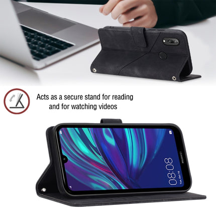 Skin-feel Embossed Leather Phone Case, For Honor 10 Lite / Huawei P smart 2019, For Honor 10X Lite, For Honor 70, For Honor Magic4 Lite/X30/X9 4G/5G/X40 GT