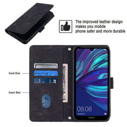 Skin-feel Embossed Leather Phone Case, For Honor 10 Lite / Huawei P smart 2019, For Honor 10X Lite, For Honor 70, For Honor Magic4 Lite/X30/X9 4G/5G/X40 GT