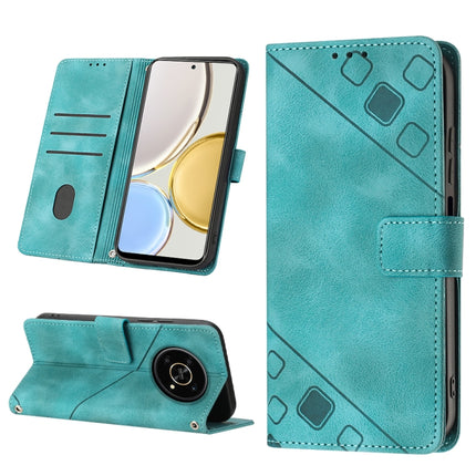 Skin-feel Embossed Leather Phone Case, For Honor 10 Lite / Huawei P smart 2019, For Honor 10X Lite, For Honor 70, For Honor Magic4 Lite/X30/X9 4G/5G/X40 GT