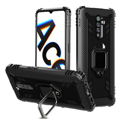 Carbon Fiber Protective Case with 360 Degree Rotating Ring Holder, For OnePlus 8 Pro, For OnePlus 8, For iPhone SE 2022 / SE 2020 / 8 / 7, For Motorola Moto G8 Power, For OPPO Realme X2 Pro / Reno Ace, For Huawei Honor 20 / 20S / Nova 5T