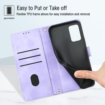 Skin-feel Embossed Leather Phone Case, For Samsung Galaxy A02s 164mm, For Samsung Galaxy A02s 166mm, For Samsung Galaxy A03 166mm EU Version, For Samsung Galaxy A03 164mm Global