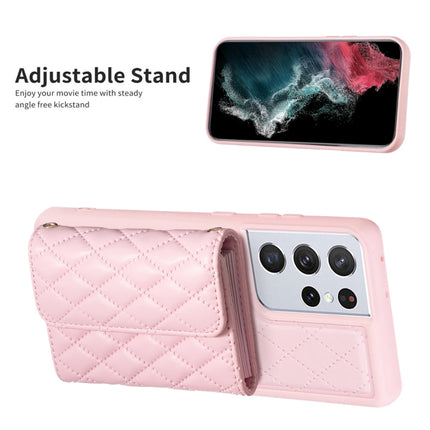 Horizontal Wallet Rhombic Leather Phone Case, For Samsung Galaxy S21 Ultra 5G, For Samsung Galaxy A14 4G / 5G