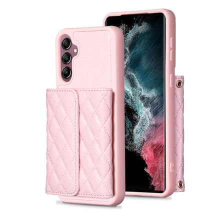 Horizontal Wallet Rhombic Leather Phone Case, For Samsung Galaxy S21 Ultra 5G, For Samsung Galaxy A14 4G / 5G