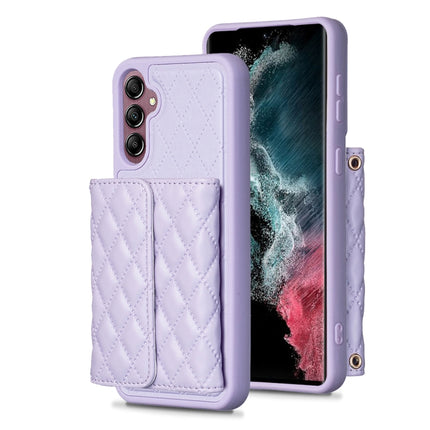Horizontal Wallet Rhombic Leather Phone Case, For Samsung Galaxy S21 Ultra 5G, For Samsung Galaxy A14 4G / 5G