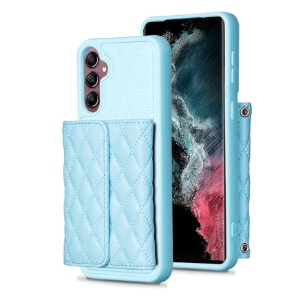 Horizontal Wallet Rhombic Leather Phone Case, For Samsung Galaxy S21 Ultra 5G, For Samsung Galaxy A14 4G / 5G