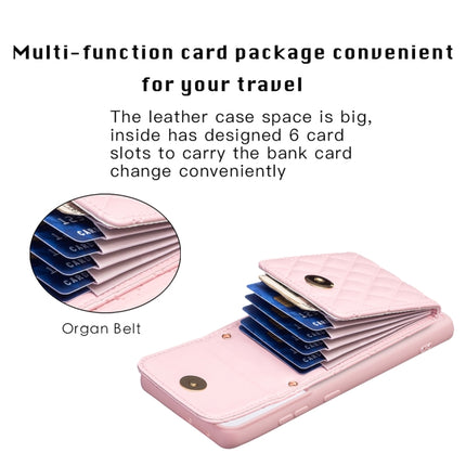 Vertical Wallet Rhombic Leather Phone Case, For Samsung Galaxy S21 Ultra 5G, For Samsung Galaxy A14 4G / 5G