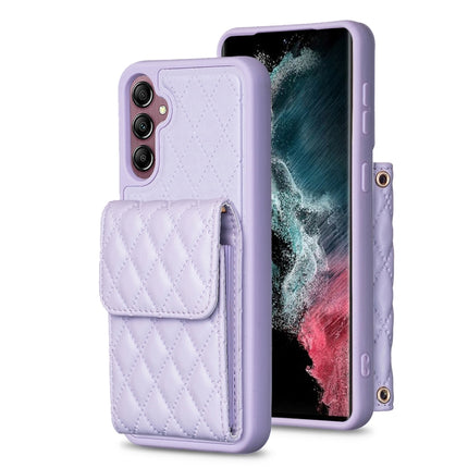 Vertical Wallet Rhombic Leather Phone Case, For Samsung Galaxy S21 Ultra 5G, For Samsung Galaxy A14 4G / 5G