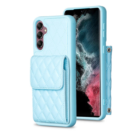 Vertical Wallet Rhombic Leather Phone Case, For Samsung Galaxy S21 Ultra 5G, For Samsung Galaxy A14 4G / 5G