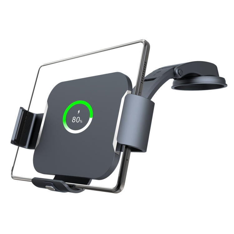 S7 Dual Coil Car Phone Holder Wireless Charger