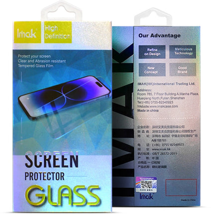 IMAK H Series Tempered Glass Film, For OnePlus Nord CE 3 Lite 5G, For Xiaomi Redmi Note 12 Turbo 5G