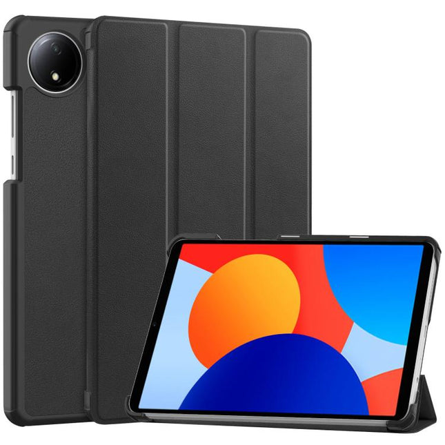 Custer Texture 3-Fold Holder Leather Smart Tablet Case, For Xiaomi Redmi Pad SE 8.7, For Xiaomi Pad 6 / 6 Pro