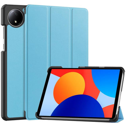 Custer Texture 3-Fold Holder Leather Smart Tablet Case, For Xiaomi Redmi Pad SE 8.7, For Xiaomi Pad 6 / 6 Pro
