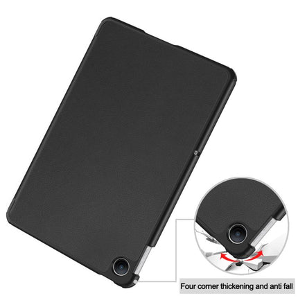 Custer Texture 3-Fold Holder Leather Smart Tablet Case, For Xiaomi Redmi Pad 2 SE 9.7 2026, For Xiaomi Redmi Pad 2, For Xiaomi Pad 7 / 7 Pro