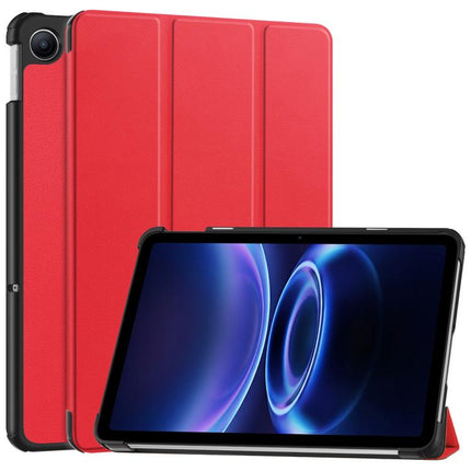 Custer Texture 3-Fold Holder Leather Smart Tablet Case, For Xiaomi Redmi Pad 2 SE 9.7 2026, For Xiaomi Redmi Pad 2, For Xiaomi Pad 7 / 7 Pro