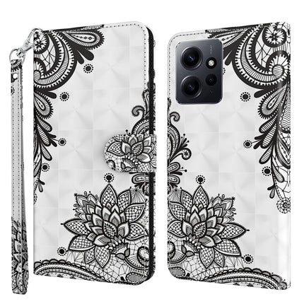 3D Painting Pattern Flip Leather Phone Case, For Xiaomi Redmi Note 12 4G Global, For Xiaomi Redmi Note 12 5G Global / Poco X5 5G