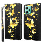 For Xiaomi Redmi Note 12 5G Global / Poco X5 5G / Gold Butterfly