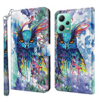 For Xiaomi Redmi Note 12 5G Global / Poco X5 5G / Watercolor Owl