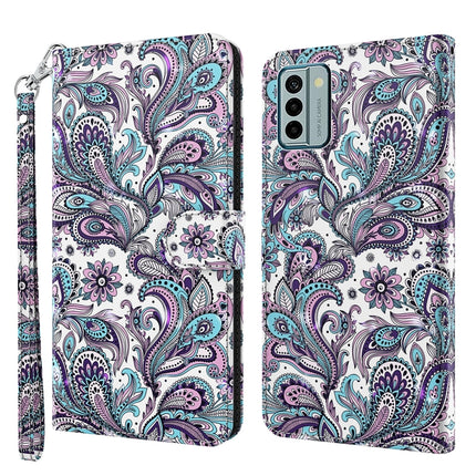 3D Painting Pattern Flip Leather Phone Case, For Nokia G22