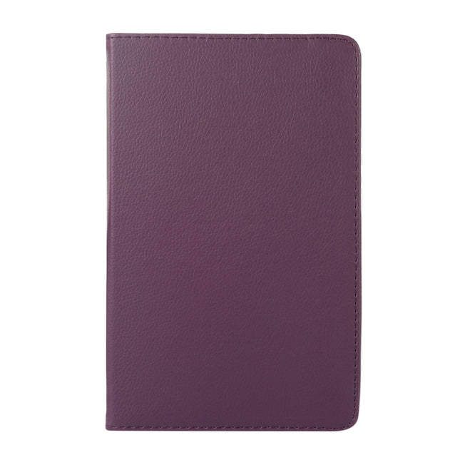 360 Degree Rotation Litchi Texture Tablet Leather Case with Holder, For Lenovo Tab M9