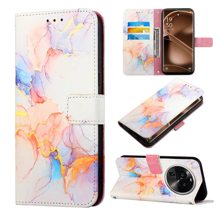 PT003 Marble Pattern Flip Leather Phone Case, For OPPO Find X6 Pro, For Realme 10 4G, For Realme 10 Pro 5G, For Realme 10 Pro+ 5G