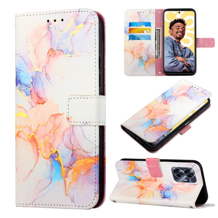 PT003 Marble Pattern Flip Leather Phone Case, For Realme C55, For Realme GT Neo 5 5G / GT3, For OPPO Reno8 T 5G / A1 Pro 5G Global, For Samsung Galaxy M14