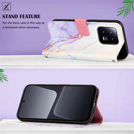 PT003 Marble Pattern Flip Leather Phone Case, For Xiaomi 13 Pro, For Xiaomi Poco X5 Pro 5G