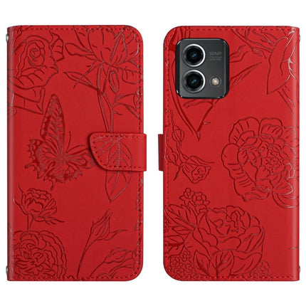HT03 Skin Feel Butterfly Embossed Flip Leather Phone Case, For Motorola Moto G Power 2023, For Motorola Moto G Stylus 5G 2023, For Sony Xperia 1 V, For Sony Xperia 10 V